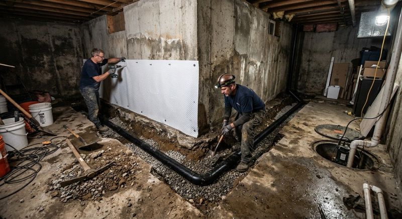 Wet Basement Repair in Montgomery, AL